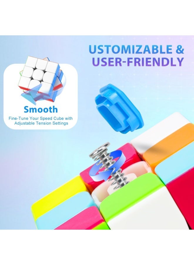 لوكاداه لعبة مكعب الألغاز التعليمية للأطفال - تنمية الدماغ العملية، تحسين المنطق والتركيز ومهارات حل المشكلات، لعبة تعليمية تفاعلية ملونة للعب الإبداعي، بدون شاشة (متعددة الألوان) - Image 2